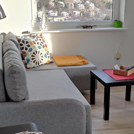 Lägenhet Apartament Widokowo Sopot