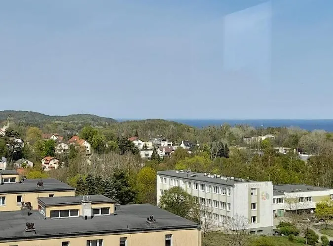 Lägenhet Apartament Widokowo Sopot